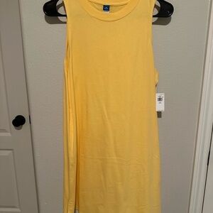 Old Navy Yellow Mini Dress